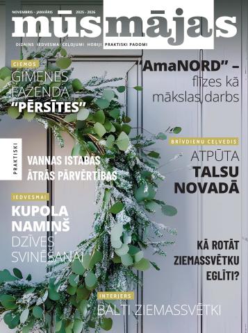 Jaunais Mūsmājas novembra/ janvāra žurnāls jau klāt!